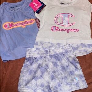 Champion White Athletic Wear Tank Top